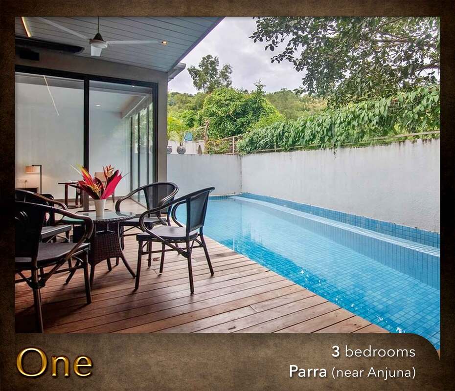 luxury parra villa anjuna with pool