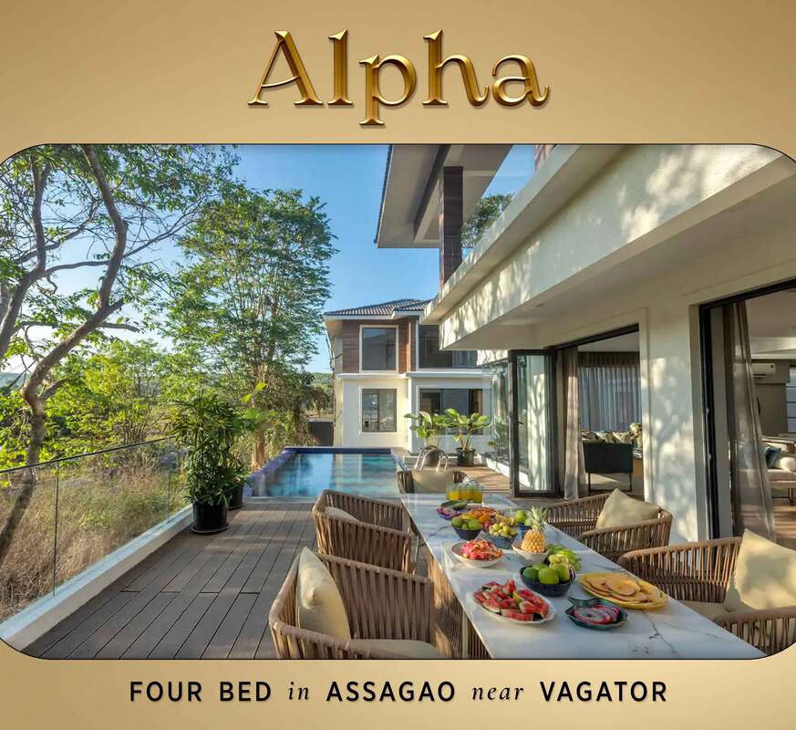 hire a villa luxury villa near calangute pool goa
