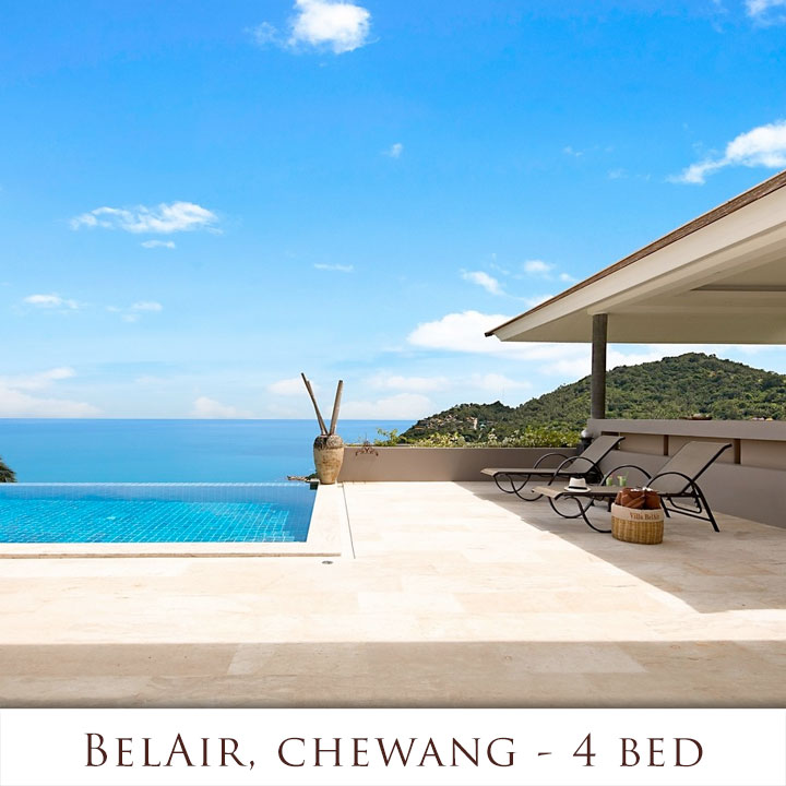 bel air and bel view chewang beach pool villas