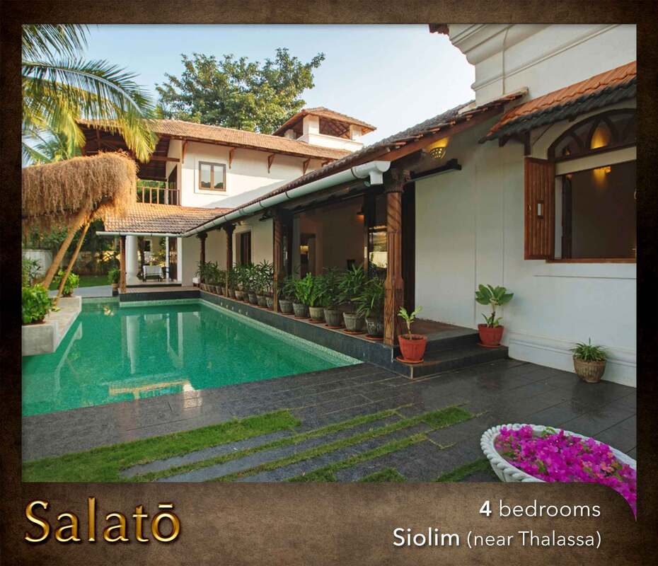 siolim luxury pool villa