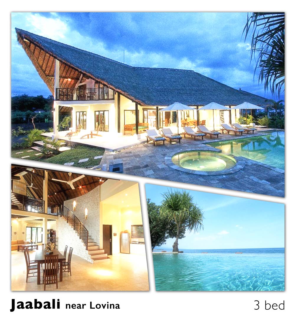 luxury bali villa with pool