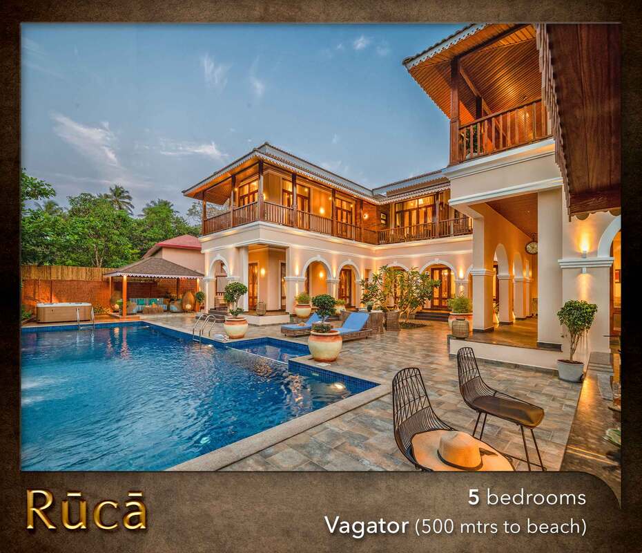 luxury villa near vagator beach very expensive