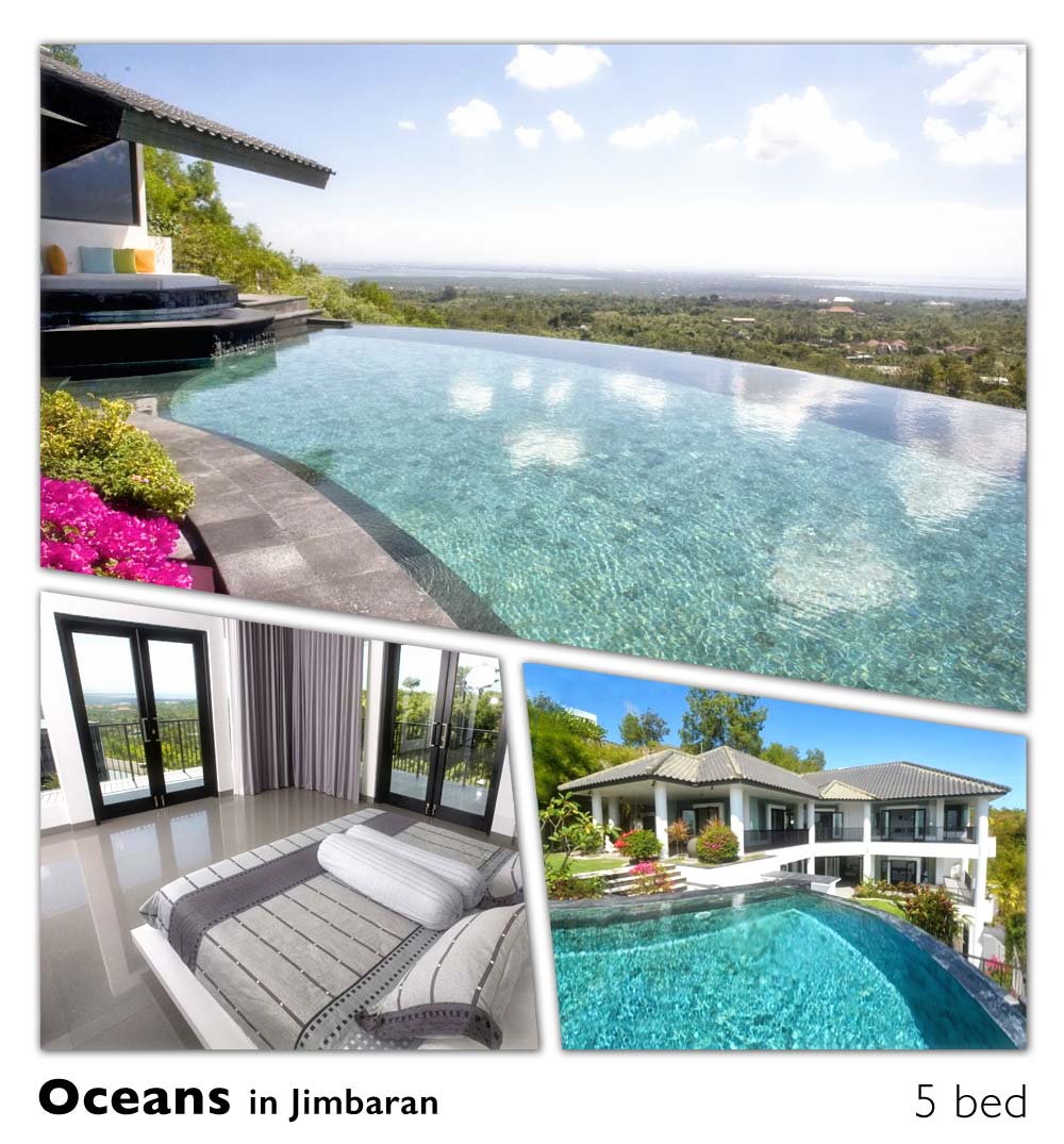 luxury villa in bai pool jimbaran